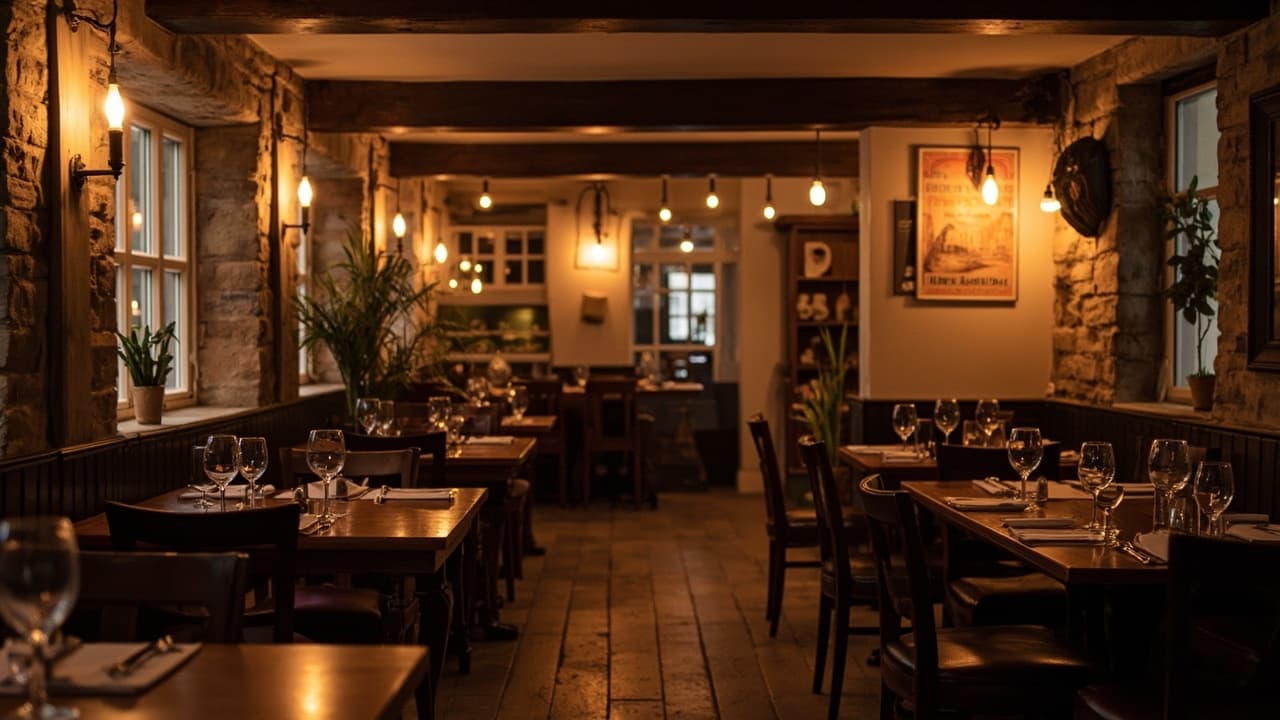 Salle du restaurant Aux Tours du Château pour groupes
